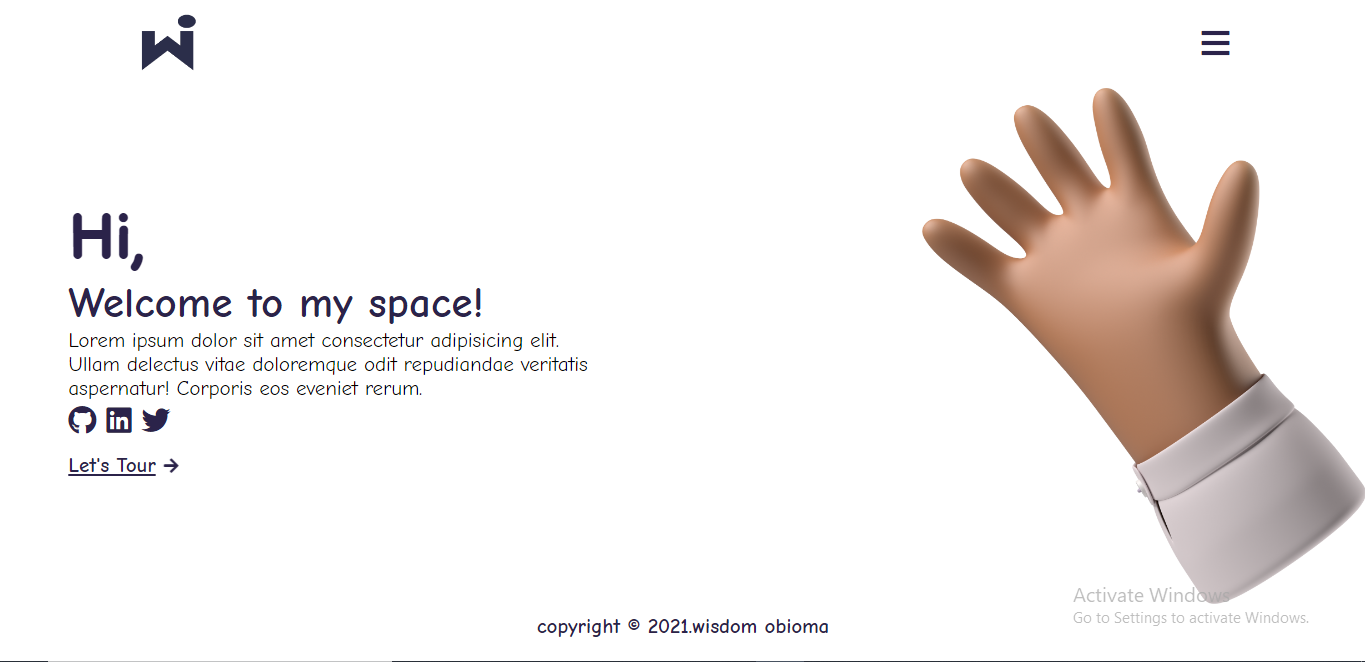 my portfolio site